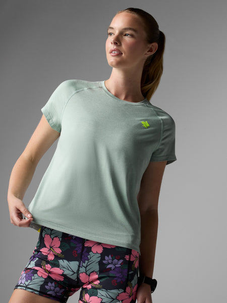 rabbit Women's EZ Tee SS Iceberg Green