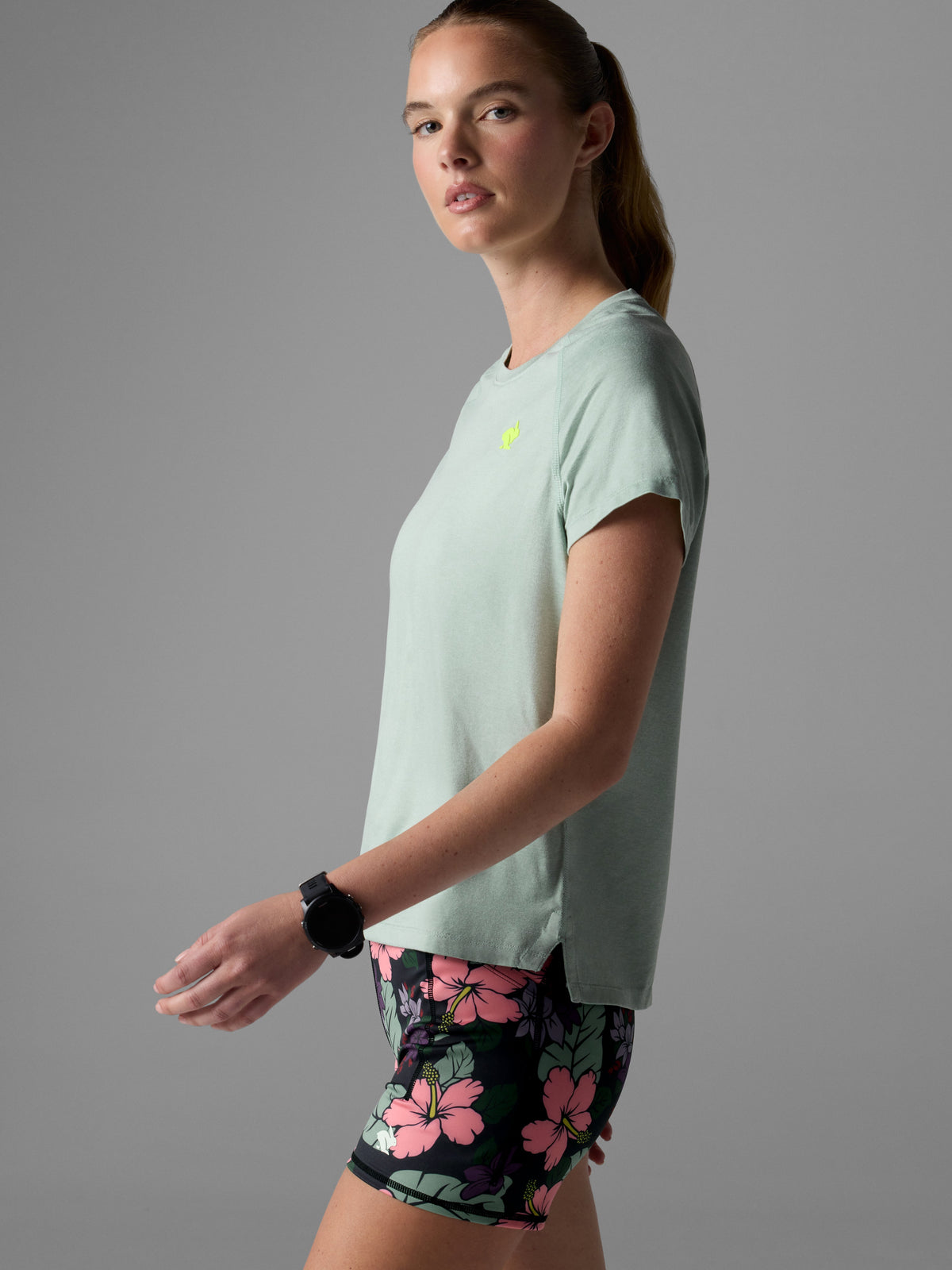 rabbit Women's EZ Tee SS Iceberg Green