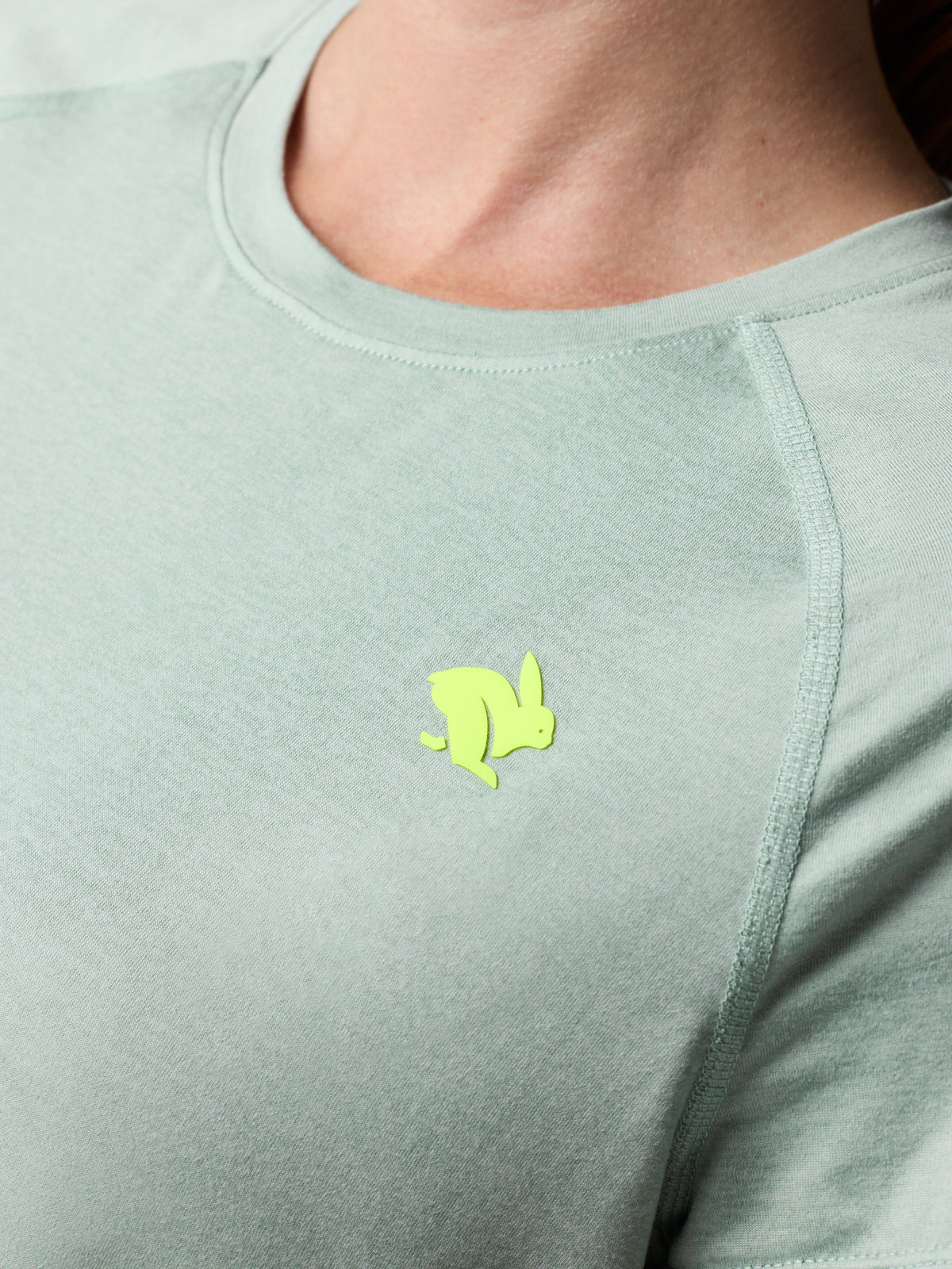 rabbit Women's EZ Tee SS Iceberg Green