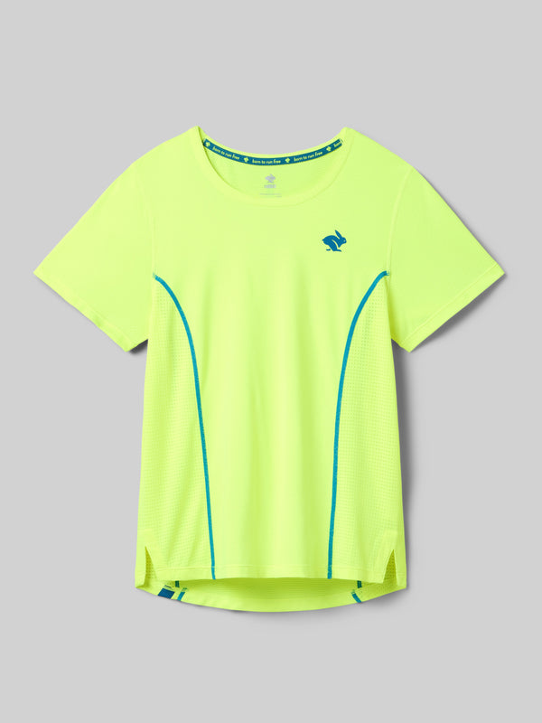 Women's - Rabbit Tempo Tee SS - Safety Yellow
