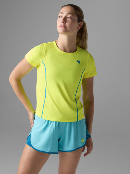 rabbit Women's Tempo Tee SS Safety Yellow