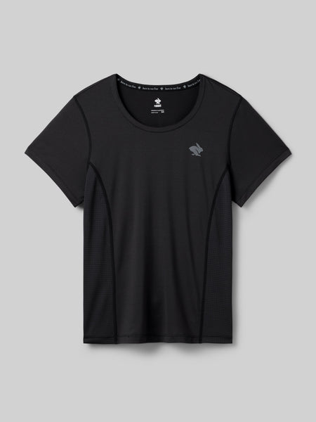 rabbit Women's Tempo Tee SS Black