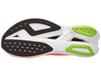 Men's - HOKA Mach X 3 - white / neon tangerine