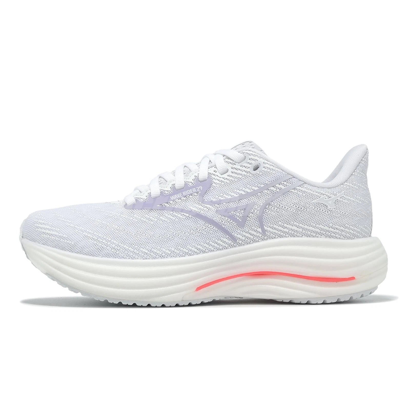 Women's - Mizuno Wave Rider 29 - WHITE-ICELANDIC BLUE