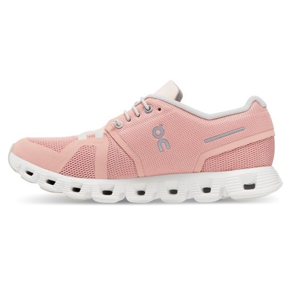 On Cloud 5 Womens Shoe- Rose/Shell