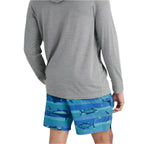 Men's - SAXX Oh Buoy 2N1 Volley 7" - Fish On/Blue Moon