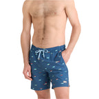 Men's - SAXX Oh Buoy 2N1 Volley 7" - Lets Get Kraken/Dark Denim