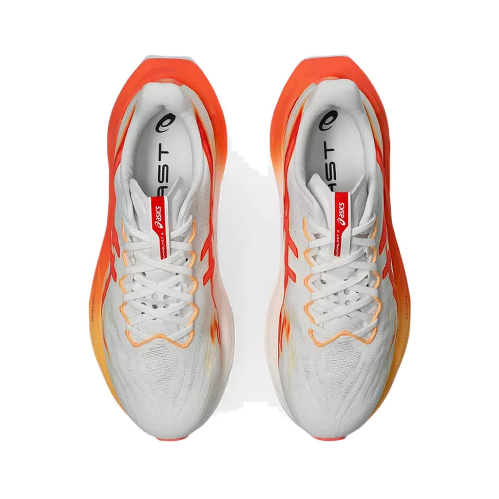 ASICS Superblast 3 White-Orange Glow running shoe