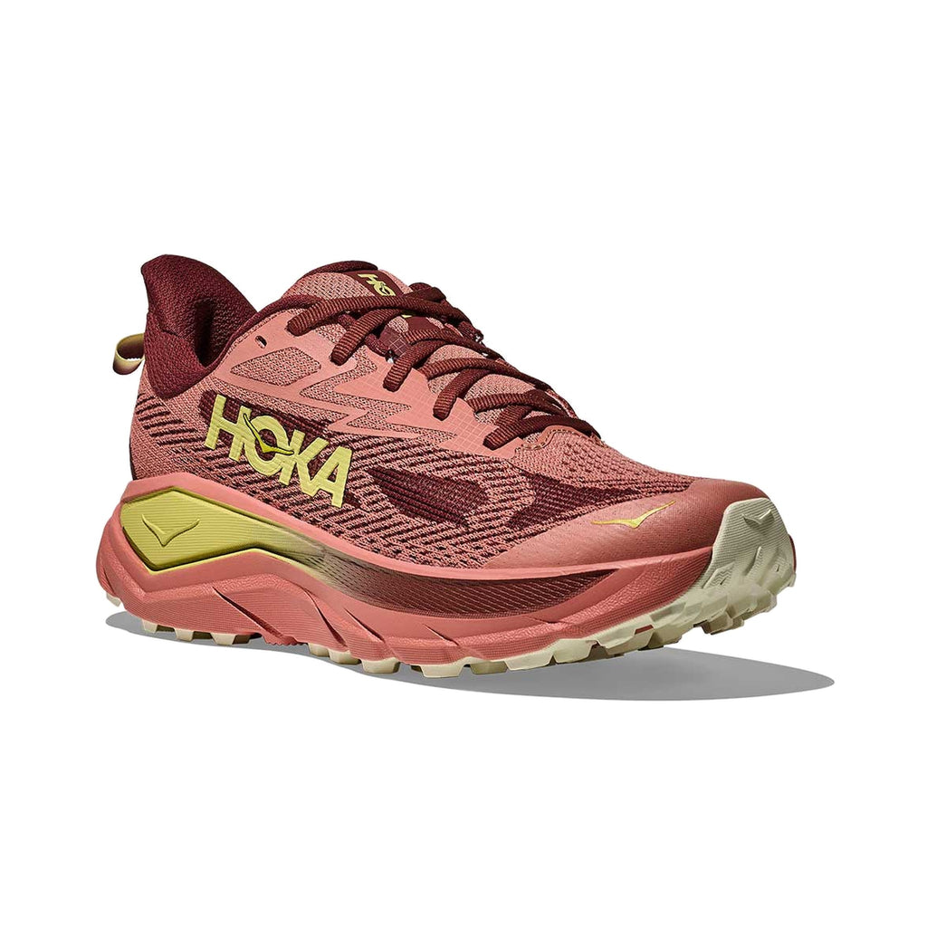 Women's HOKA Challenger 8 BLUSH - DARK CEDAR running shoe