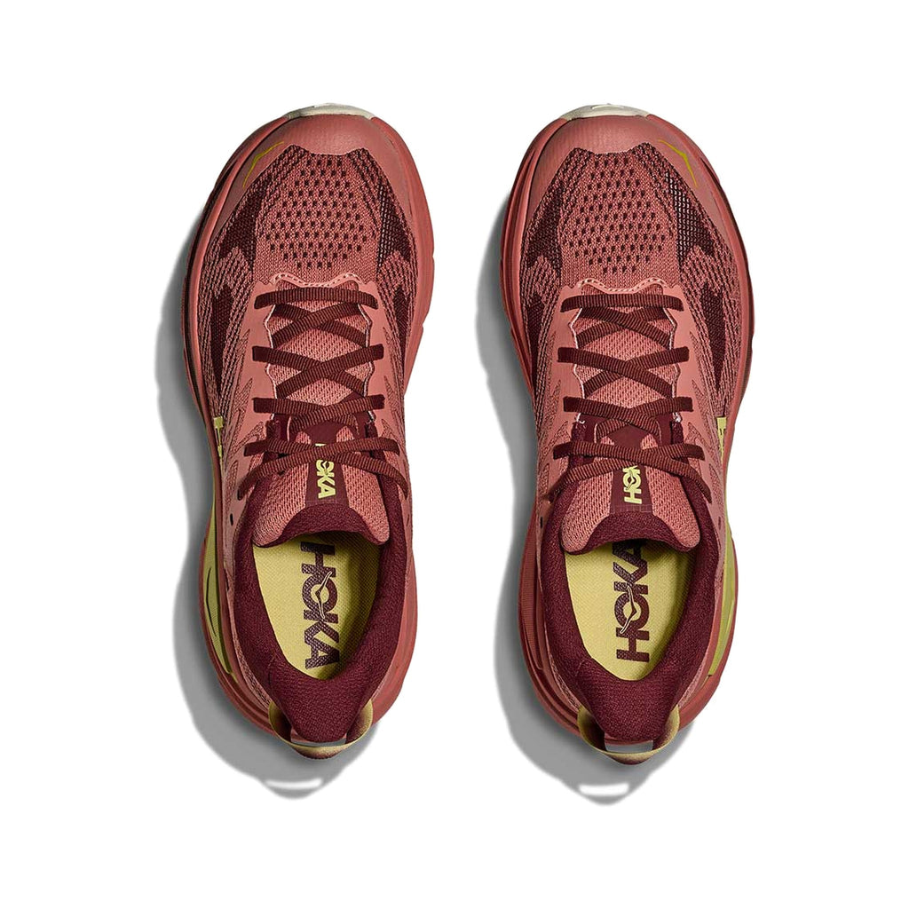 Women's HOKA Challenger 8 BLUSH - DARK CEDAR running shoe