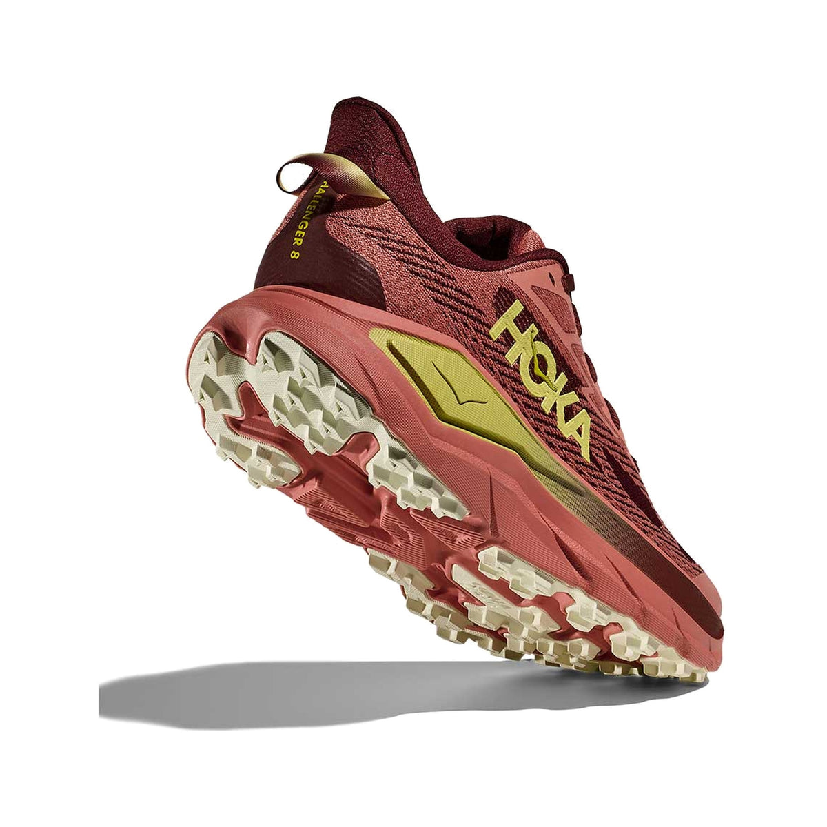 Women's HOKA Challenger 8 BLUSH - DARK CEDAR running shoe
