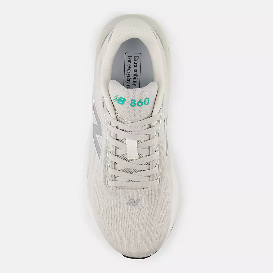 Women's - New Balance 860 v15 - Grey/White