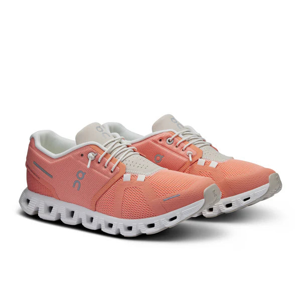 On Cloud 5 Womens Shoe- Flamingo/Pearl