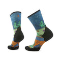 Smartwool Trail Run Mountain Print Crew Womens
