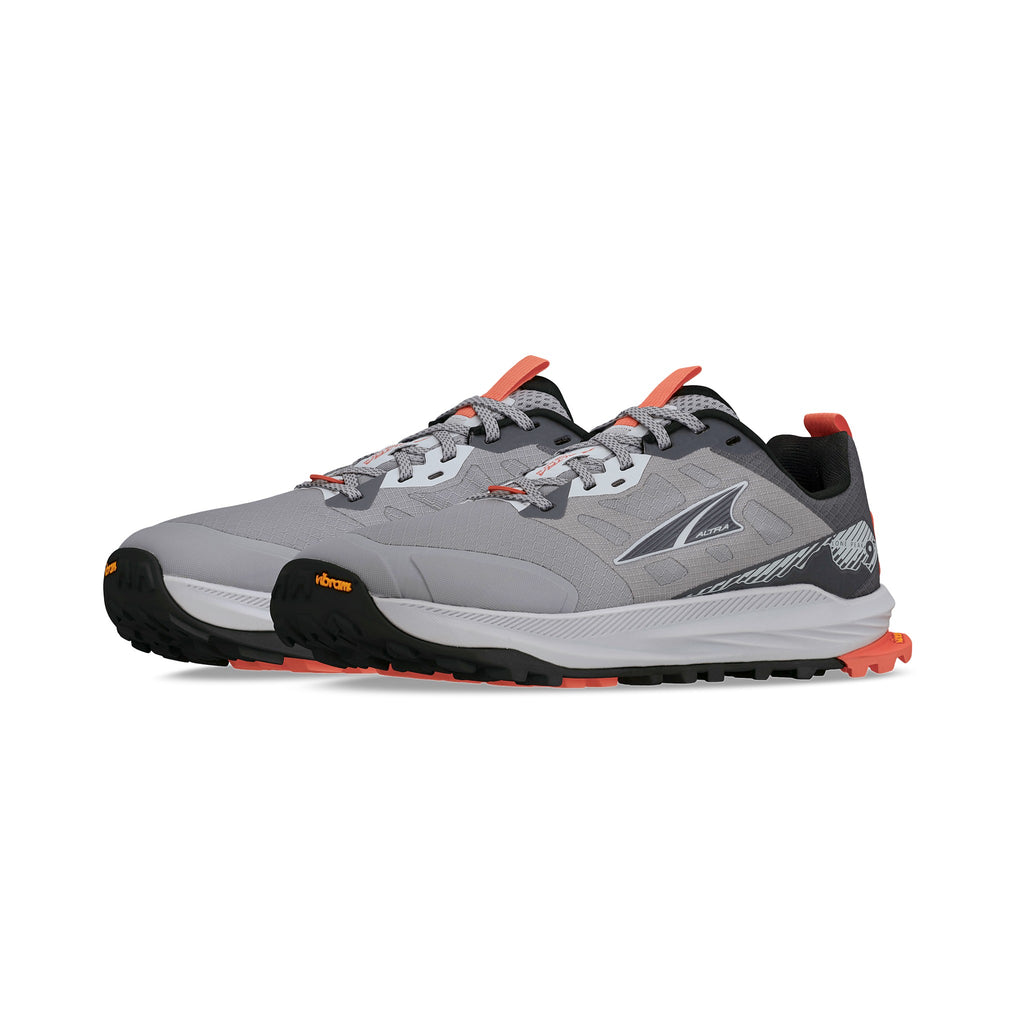 Women's Altra Lone Peak 9+ Gray-Orange running shoe