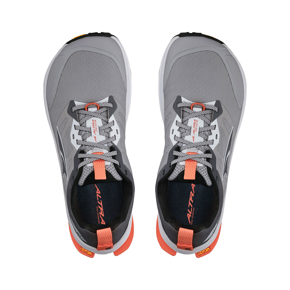 Women's Altra Lone Peak 9+ Gray-Orange running shoe