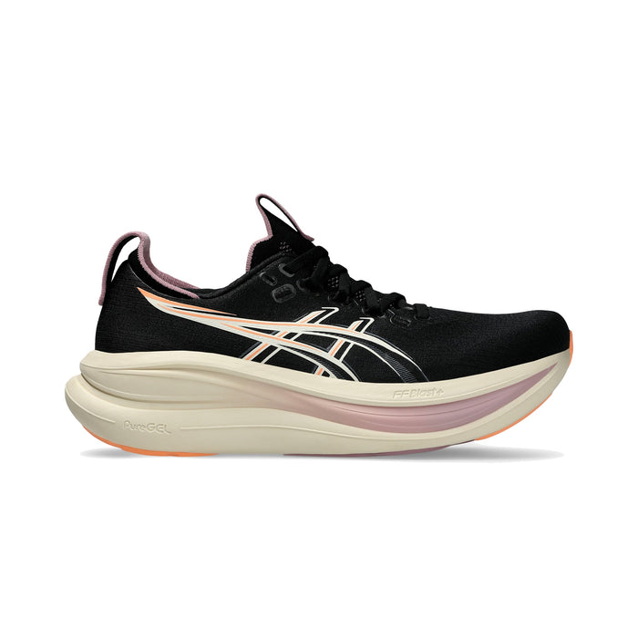 Women's - ASICS Gel Nimbus 28 - Black/Taro/Purple