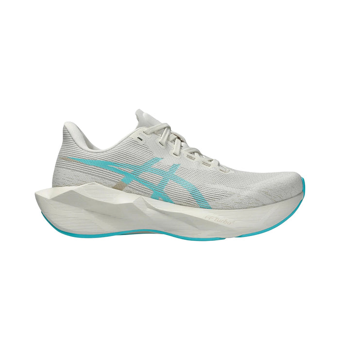 Women's - ASICS Novablast 6 - Soft Oat/Energy Aqua
