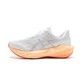 Women's ASICS Novablast 6 White-Vivid Coral running shoe