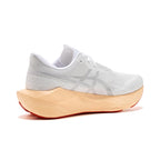 Women's ASICS Novablast 6 White-Vivid Coral running shoe