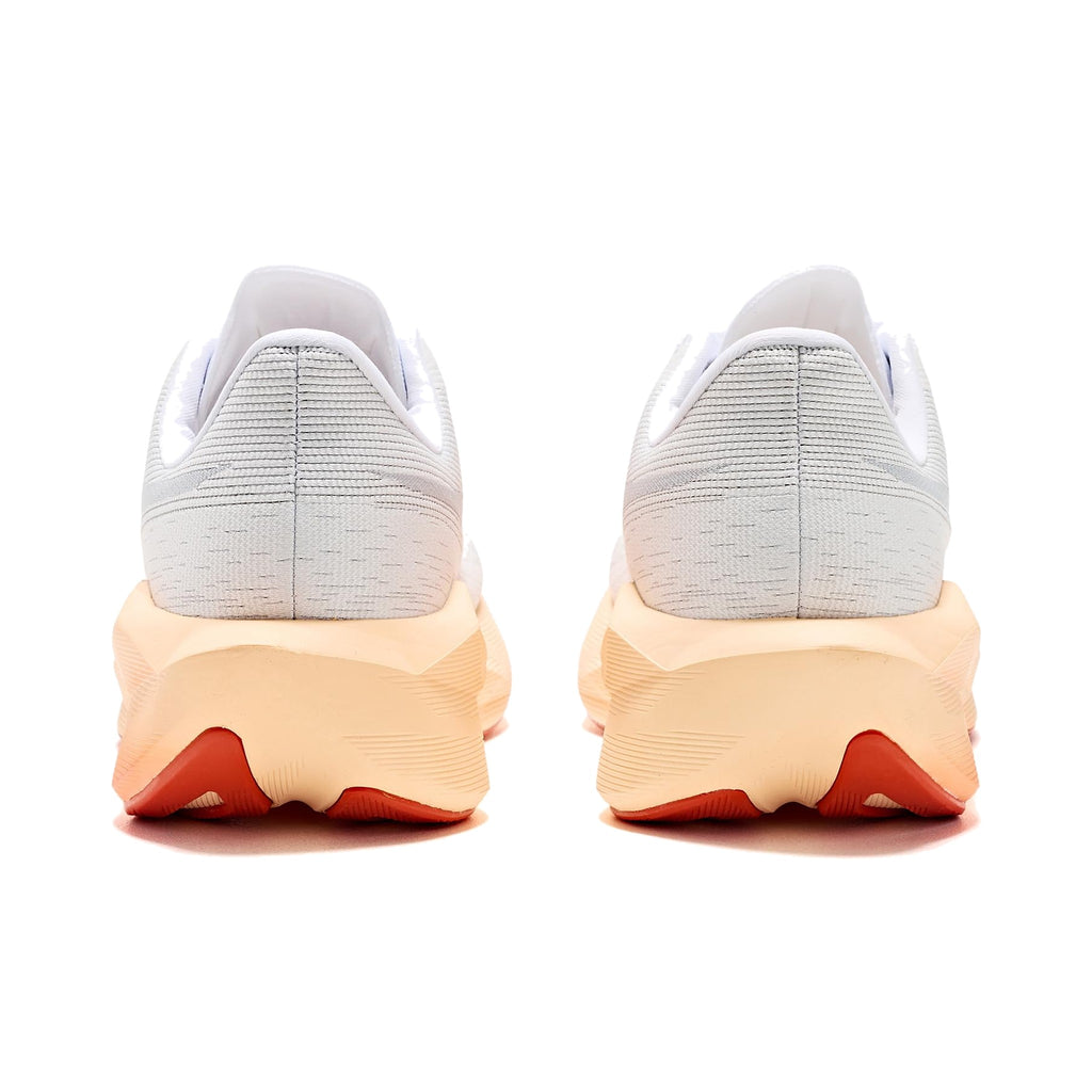 Women's ASICS Novablast 6 White-Vivid Coral running shoe