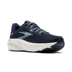 Women's Brooks Ghost 18 Navy-Rain Washed-Coconut running shoe
