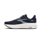 Women's Brooks Ghost 18 Navy-Rain Washed-Coconut running shoe