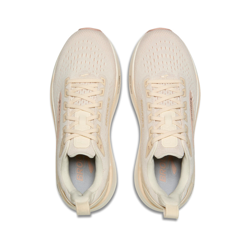 Women's Brooks Ghost Max 4 Arctic Wolf-Rose-Coconut running shoe