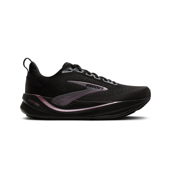 Women's - Brooks Ghost Max 4 - Black/Black/Rose Gold