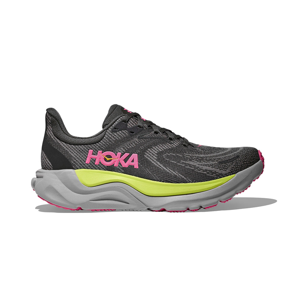 Women's HOKA Arahi 8 CHARCOAL GREY - GREY SKIES running shoe