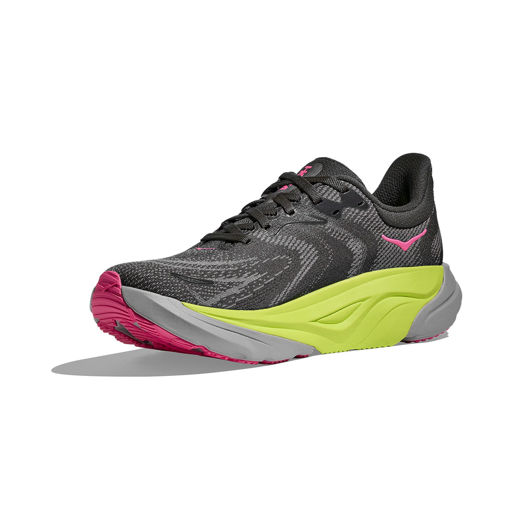 Women's HOKA Arahi 8 CHARCOAL GREY - GREY SKIES running shoe