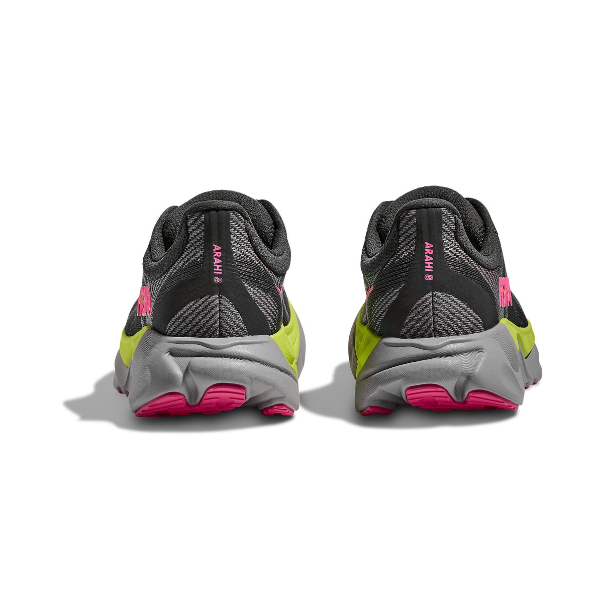 Women's HOKA Arahi 8 CHARCOAL GREY - GREY SKIES running shoe