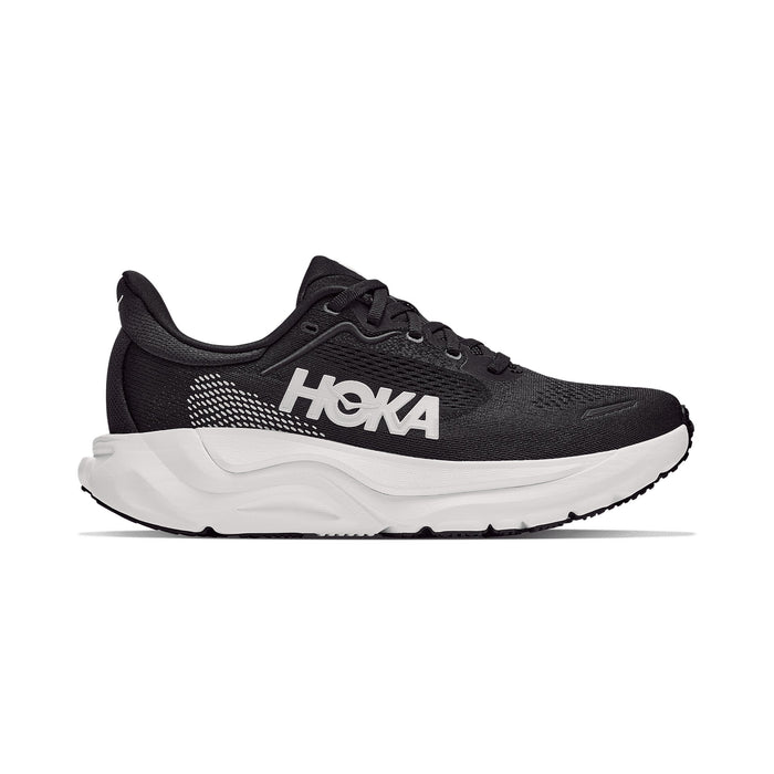 Women's - HOKA Arahi 9 - BLACK / WHITE
