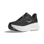 Women's HOKA Bondi 9 Black-White running shoe