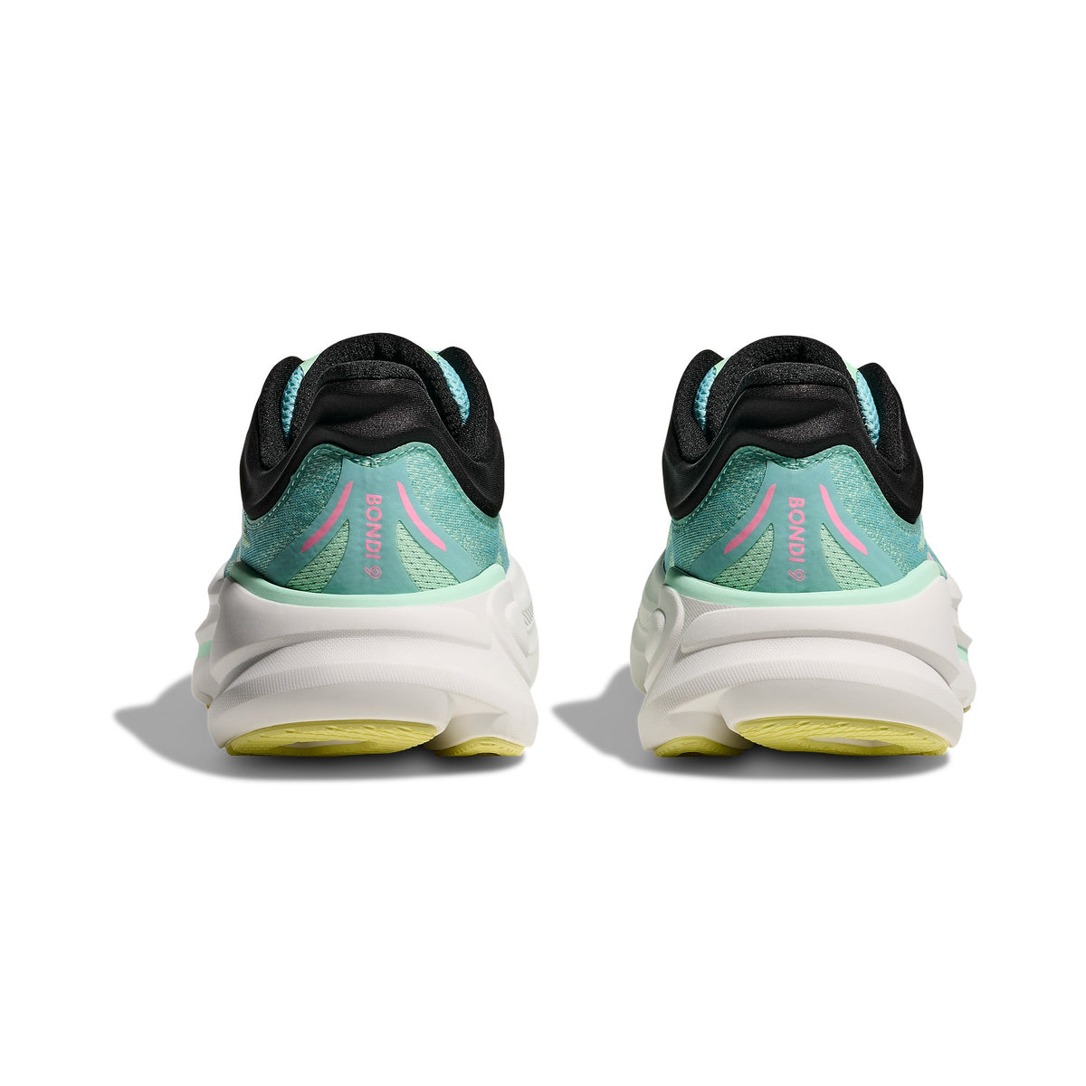 Women's HOKA Bondi 9 Blue Spark -Mint Fluorite running shoe
