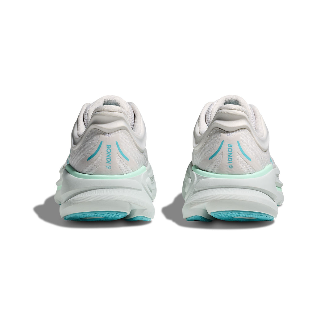 Women's HOKA Bondi 9 Frost-Cielo Blue running shoe