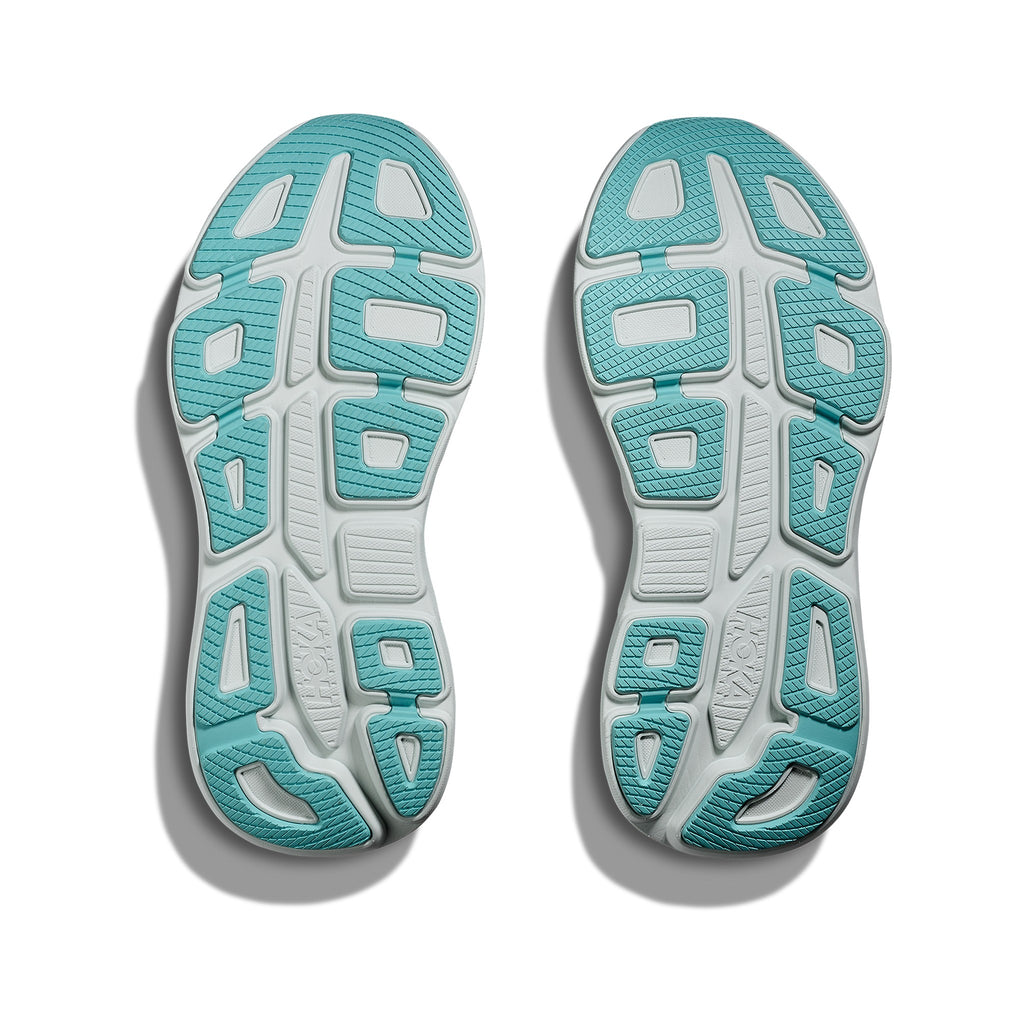 Women's HOKA Bondi 9 Frost-Cielo Blue running shoe