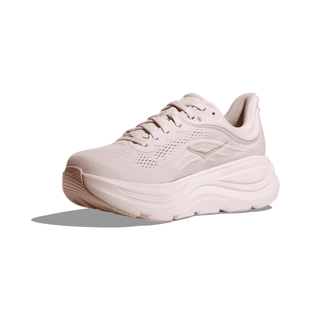Women's HOKA Bondi 9 lilac cream - tangerine glow running shoe