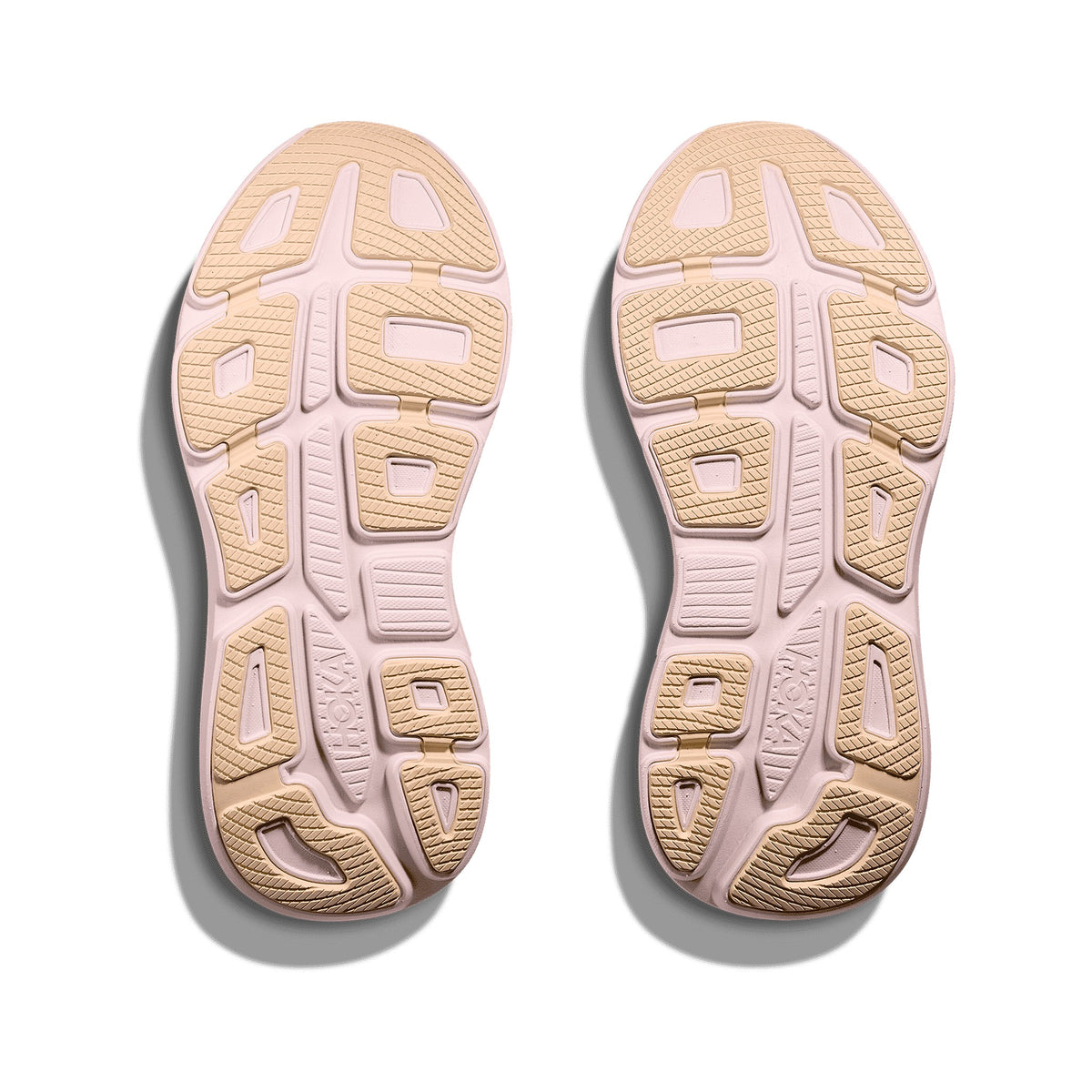 Women's HOKA Bondi 9 lilac cream - tangerine glow running shoe