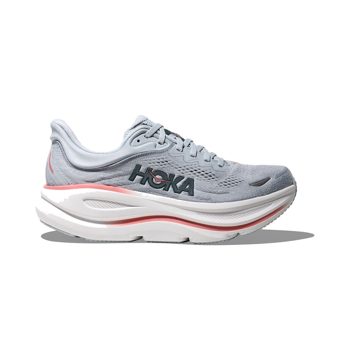 Women's HOKA Bondi 9 Mineral Blue-Washed Blue running shoe