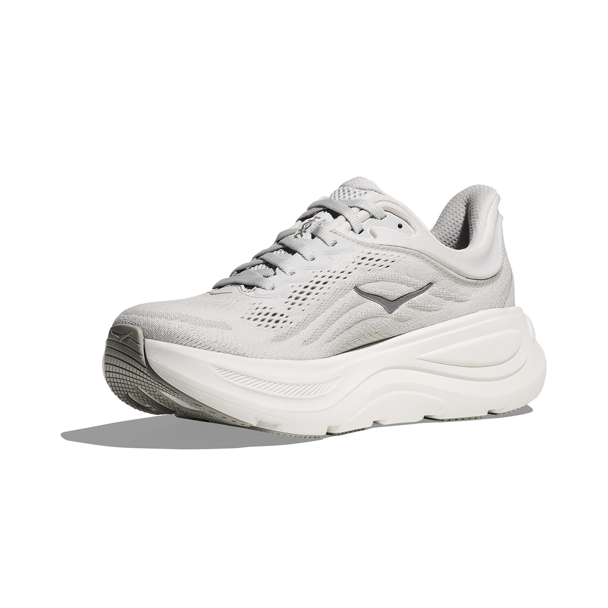 Women's HOKA Bondi 9 Stardust-Silver running shoe