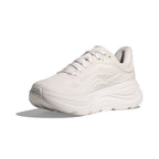 Women's HOKA Bondi 9 White-White running shoe