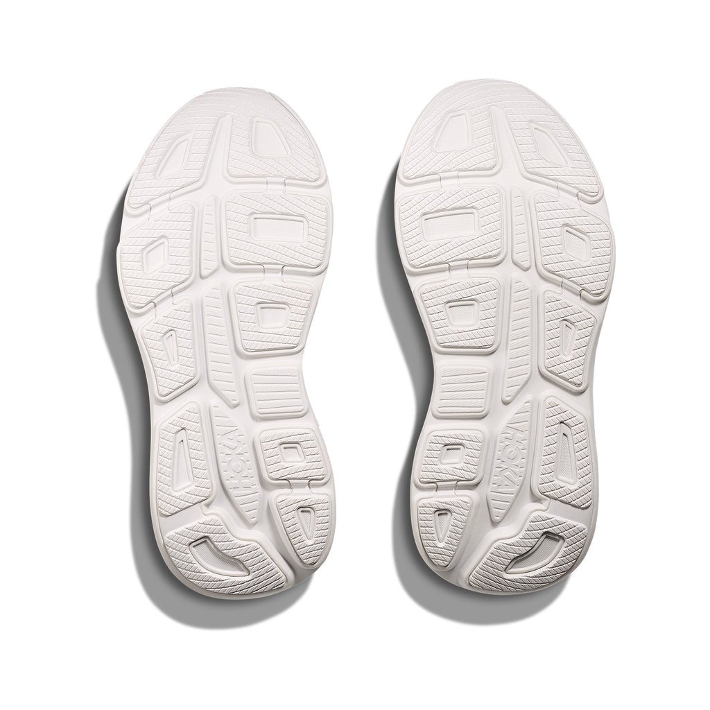 Women's HOKA Bondi 9 White-White running shoe