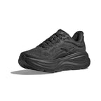 Women's HOKA Bondi 9 Black-Black (Wide) running shoe
