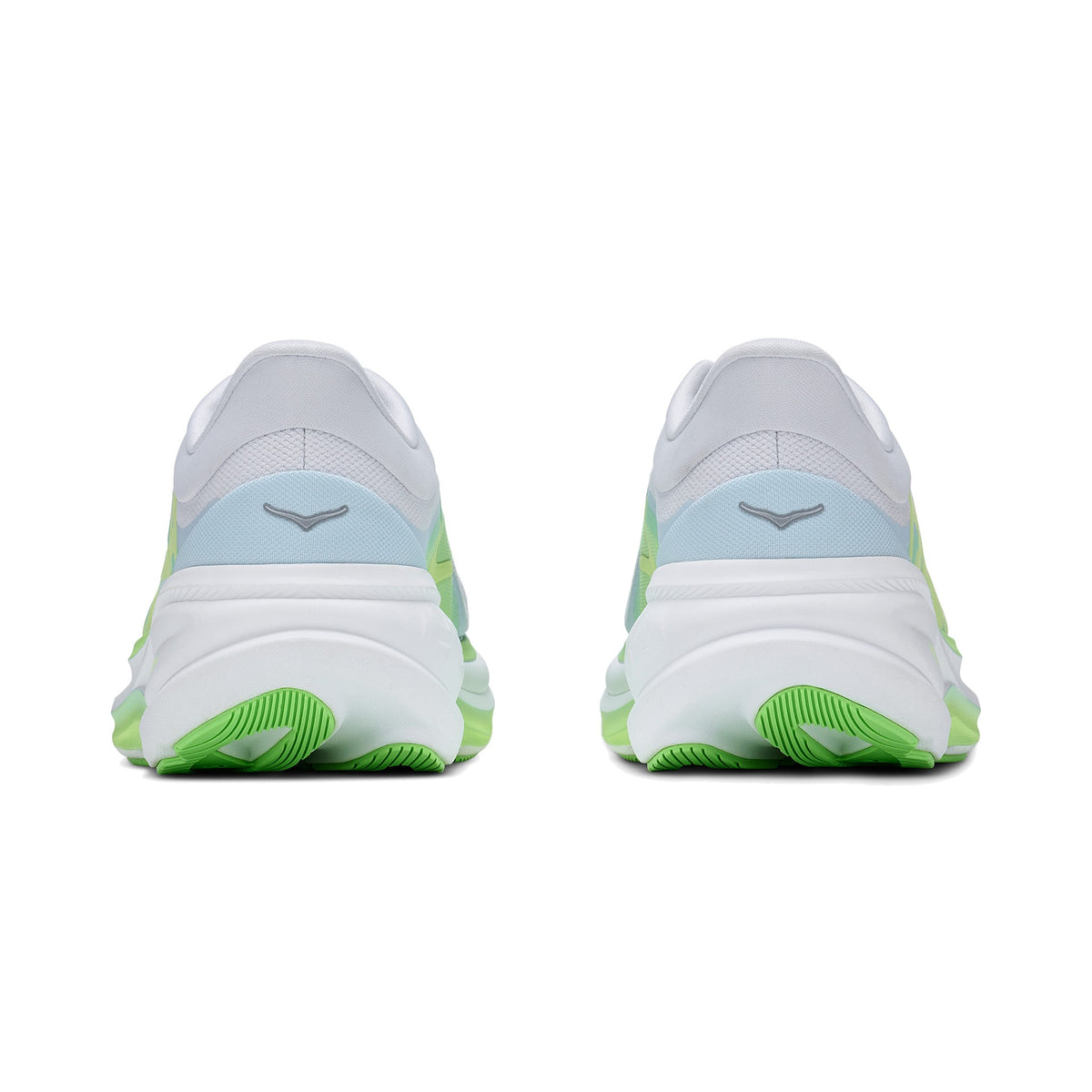 Women's HOKA Clifton PRO cosmic grey - neon yuzu running shoe