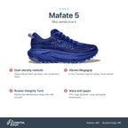 Women's HOKA Mafate 5 Celestial Blue-Blue Blossom features