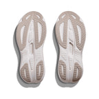 Women's HOKA Skyward Laceless Putty-White running shoe
