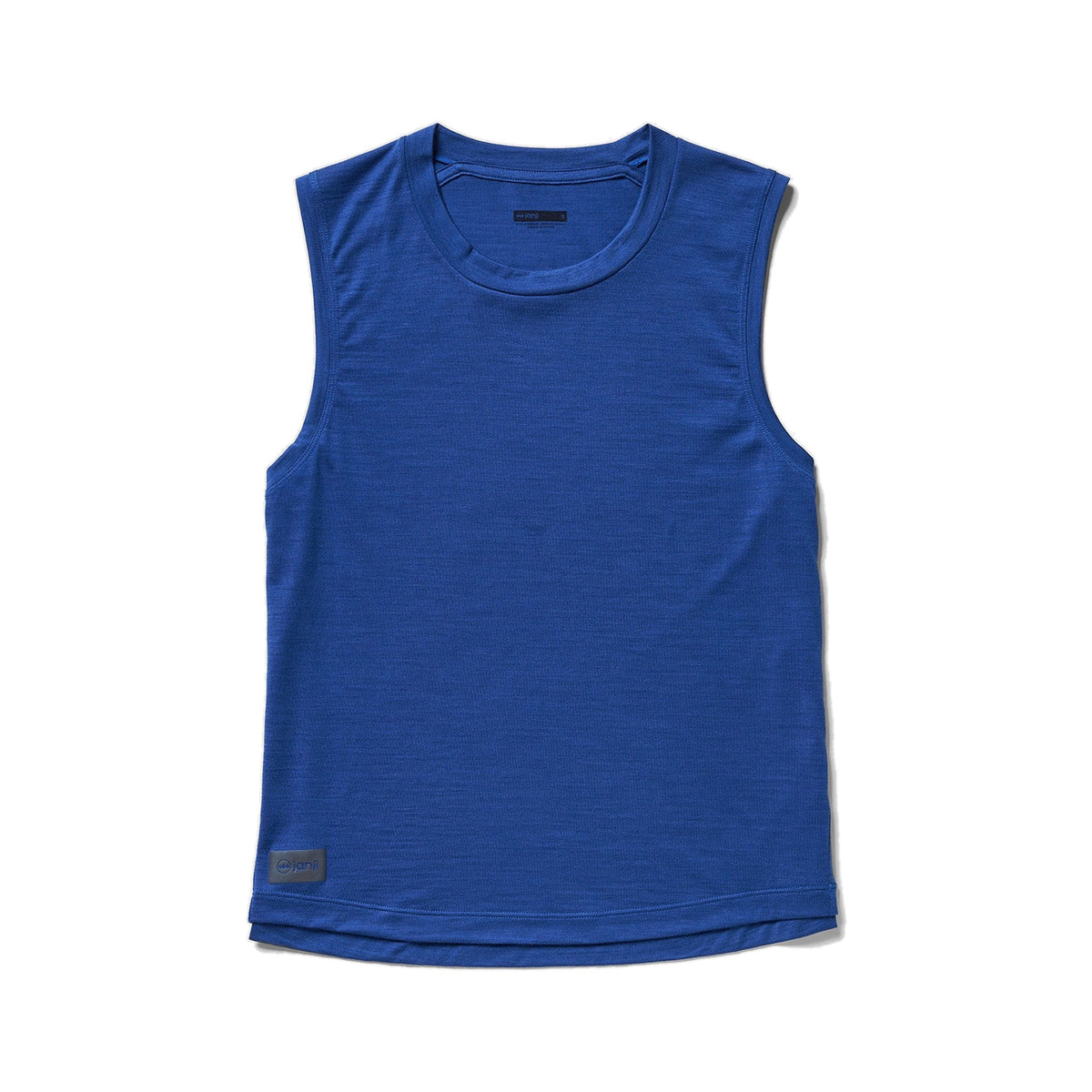 Women's Janji Repeat Merino Muscle Tank Sapphire