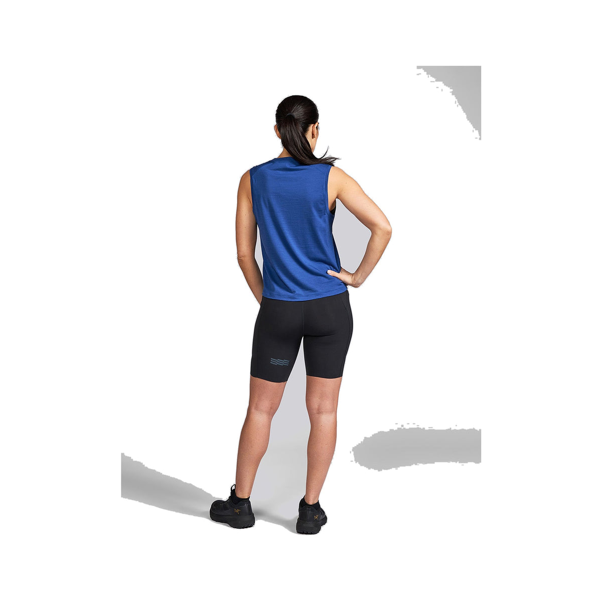 Women's Janji Repeat Merino Muscle Tank Sapphire