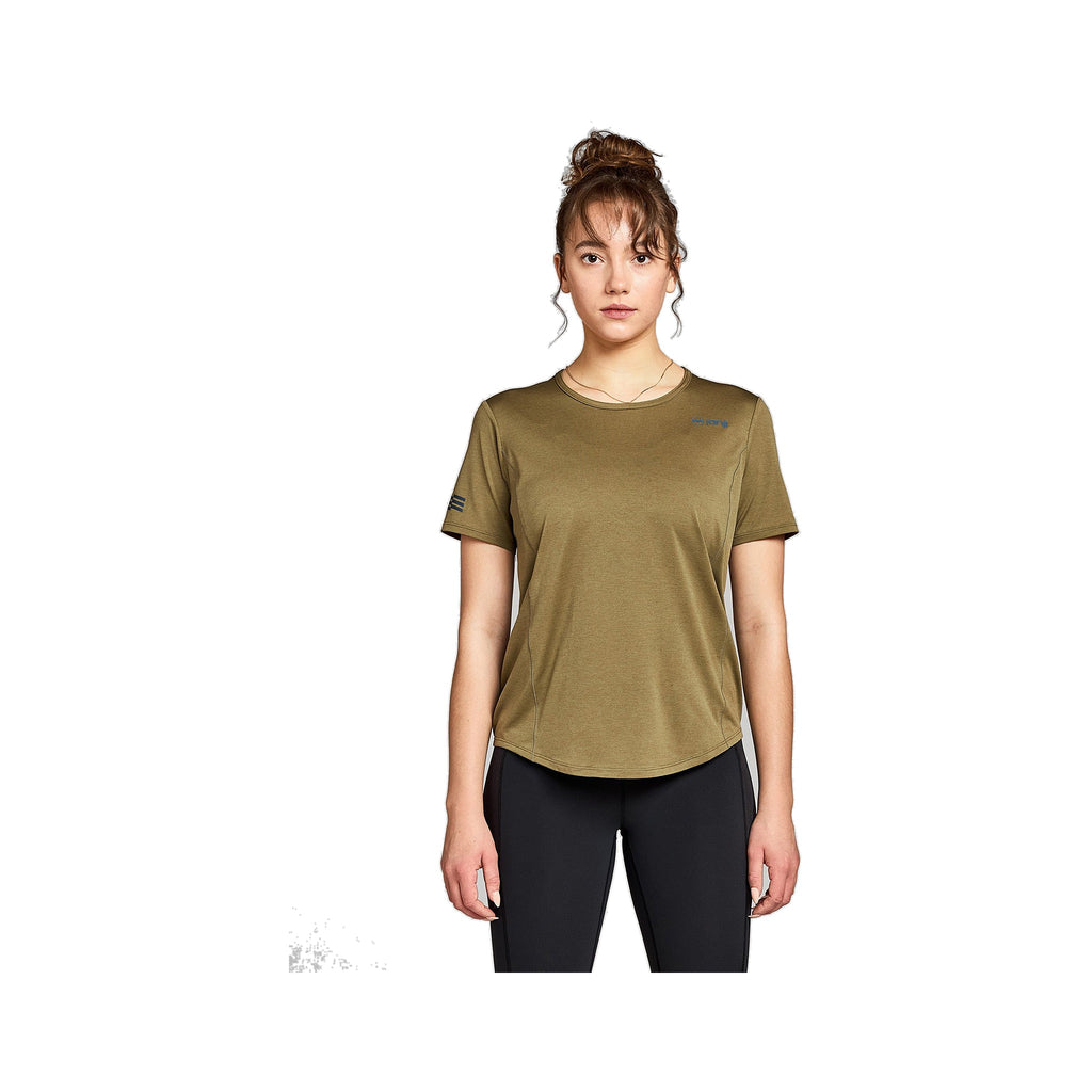 Women's Janji Run All Day Tee Conifer